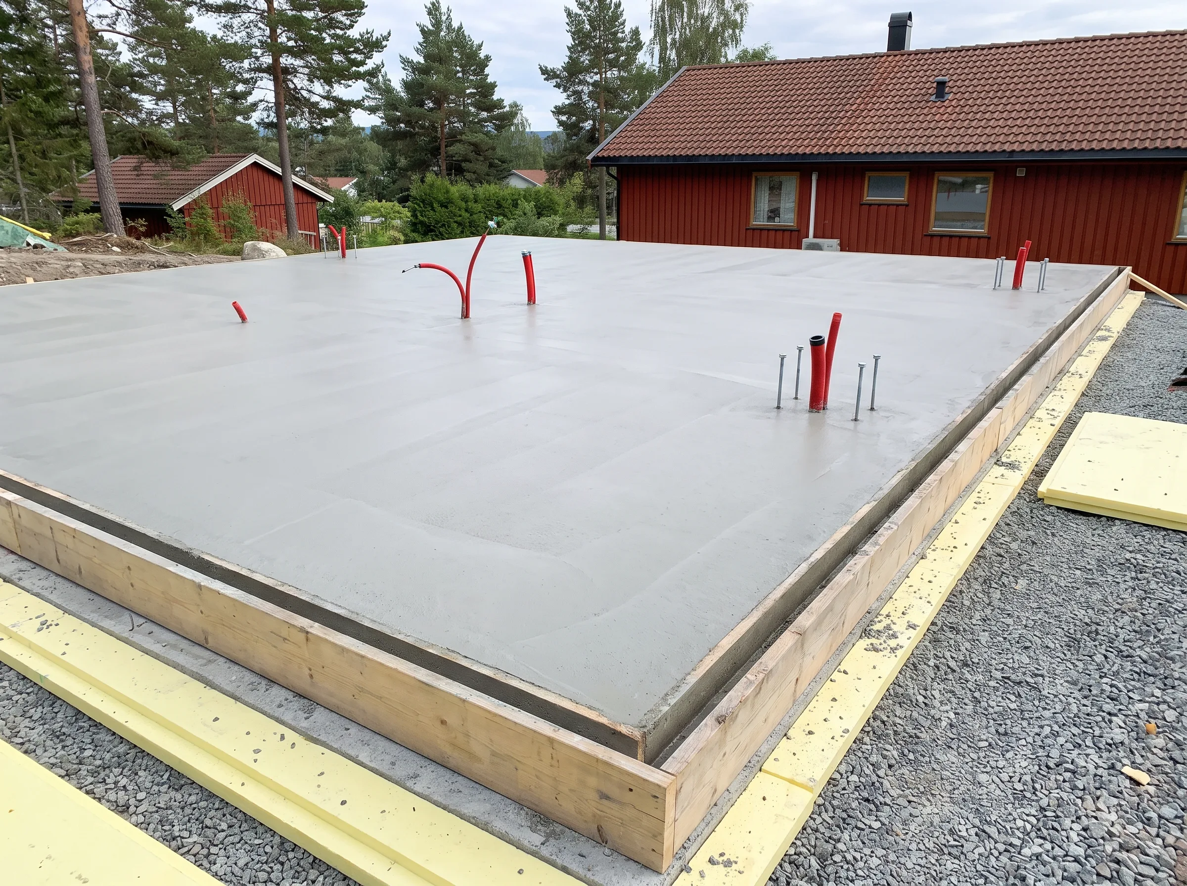 Betongplate