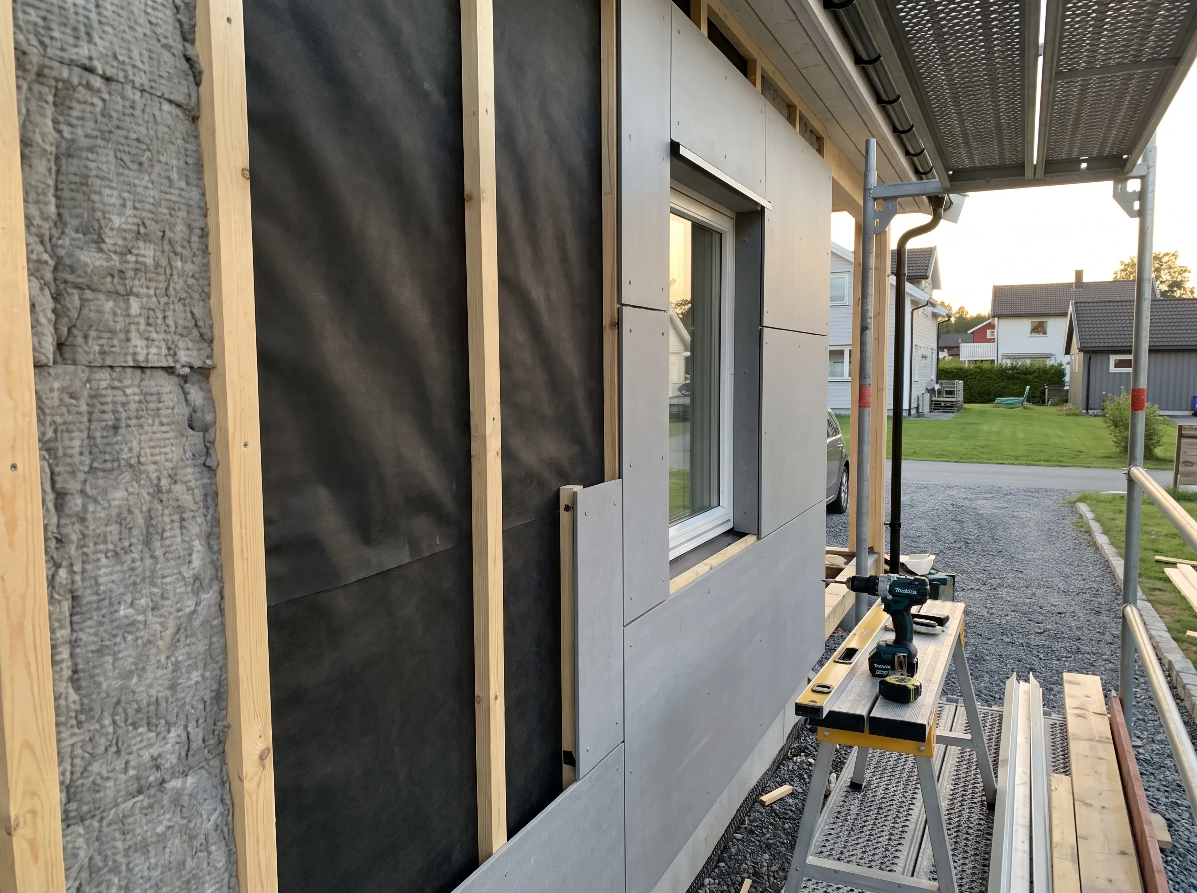 Ventilerte fasader